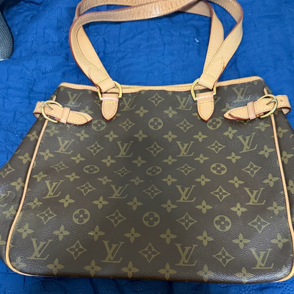 Louis Vuitton Monogram Canvas Tote with Vachetta Trim